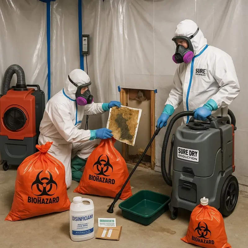 Contaminated Water Handling Protocols process in Pittsboro, MS